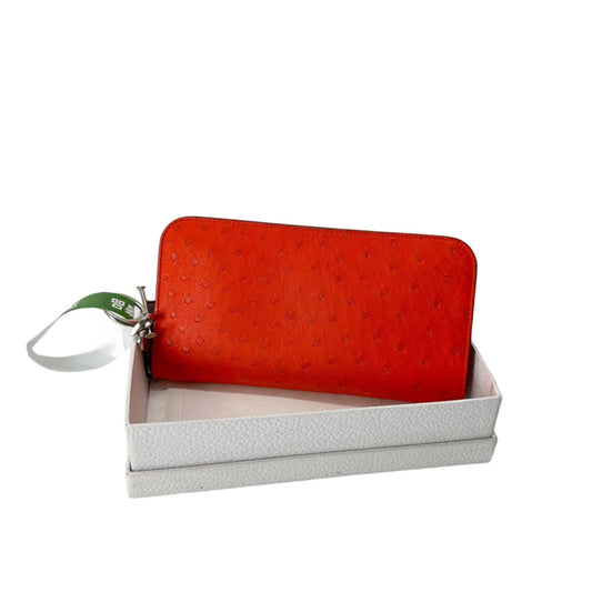 Dior Ostrich leather wallet