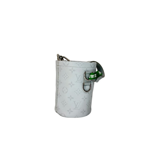 Preloved LOUIS VUITTON White Monogram Chalk Nano