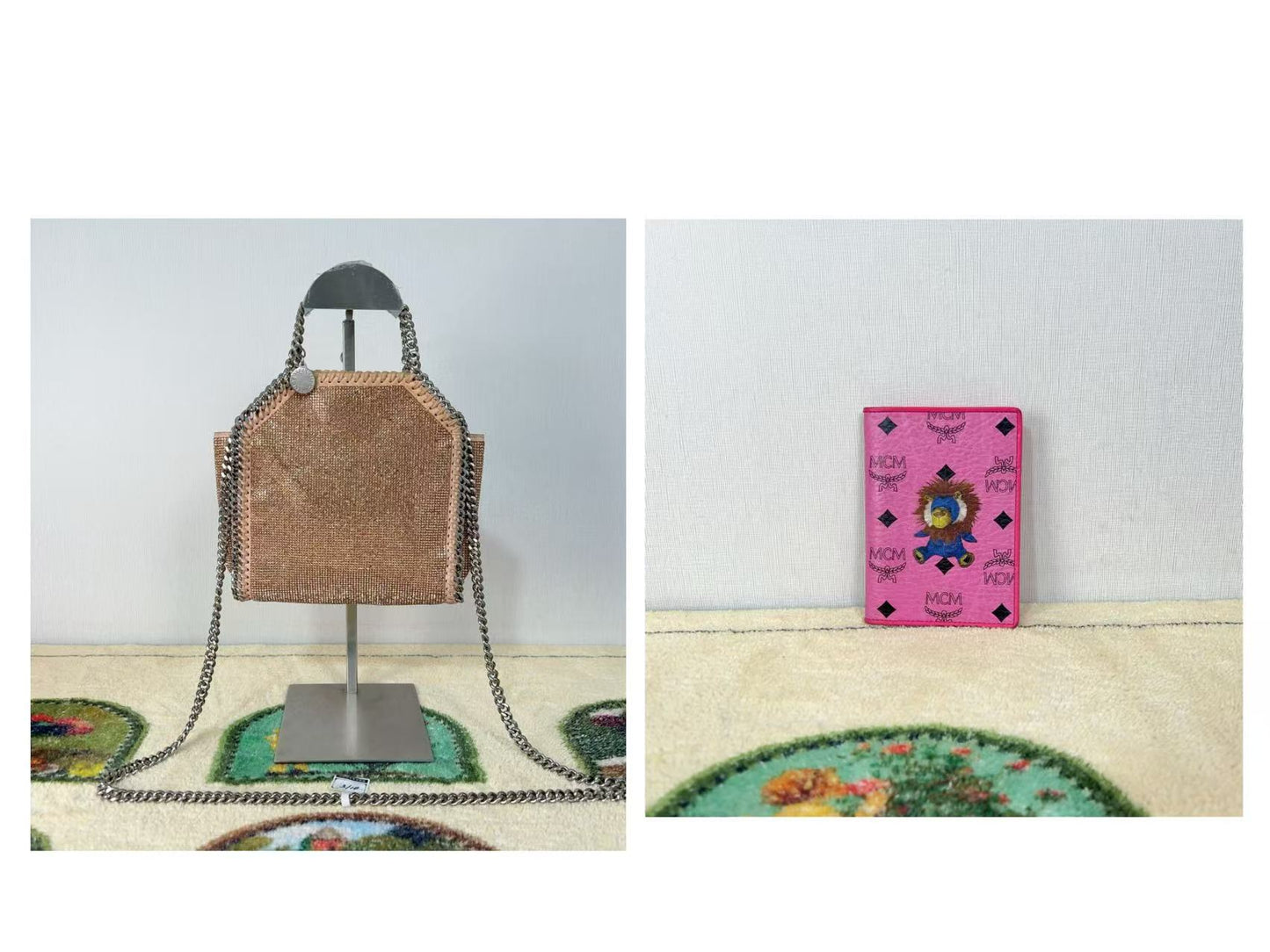 1 Stella bag and 1 MCM bag