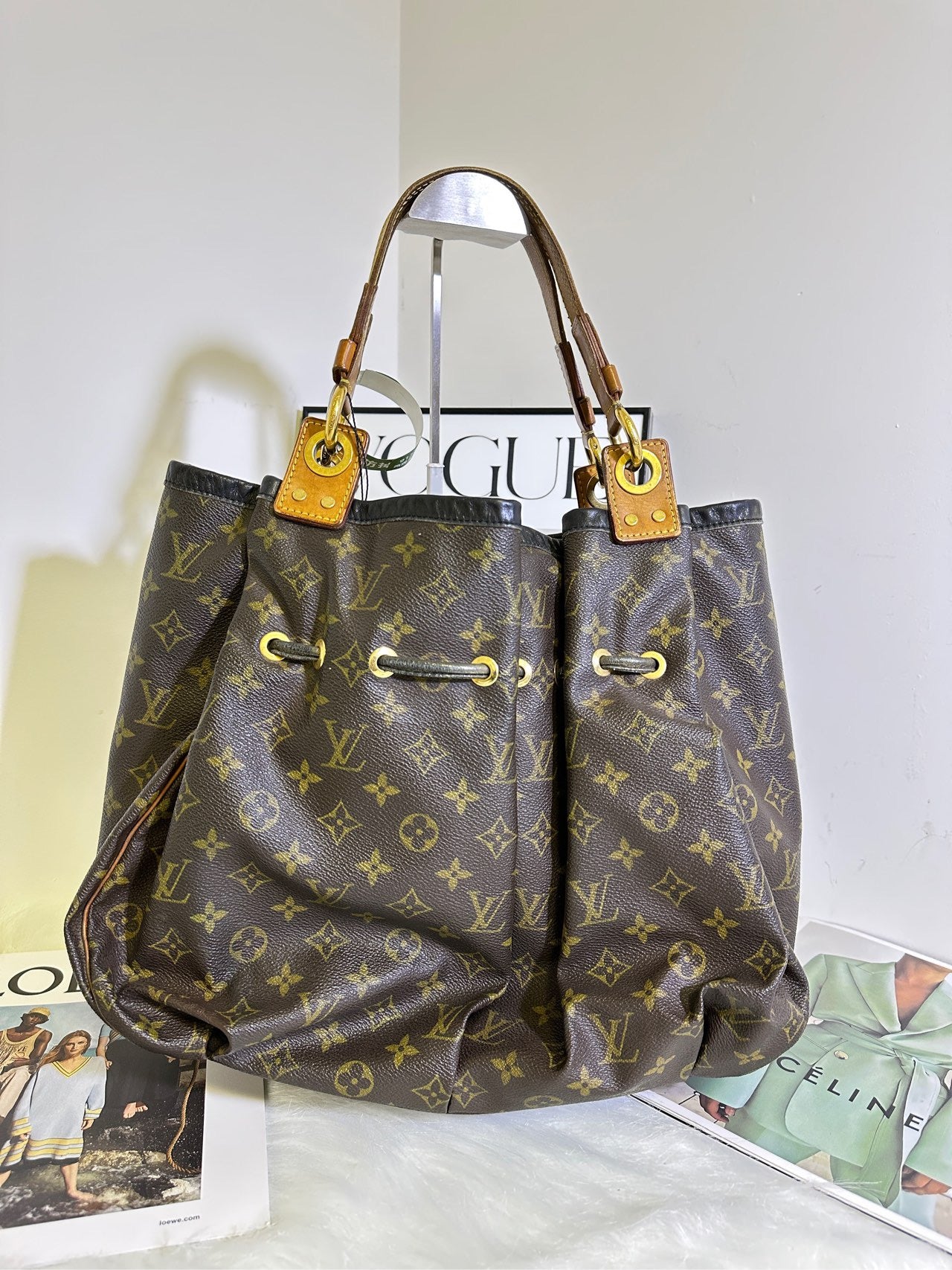 LV backpack and LV tote bag