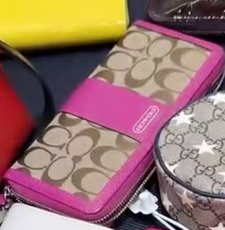Gucci clutch+coach wallet