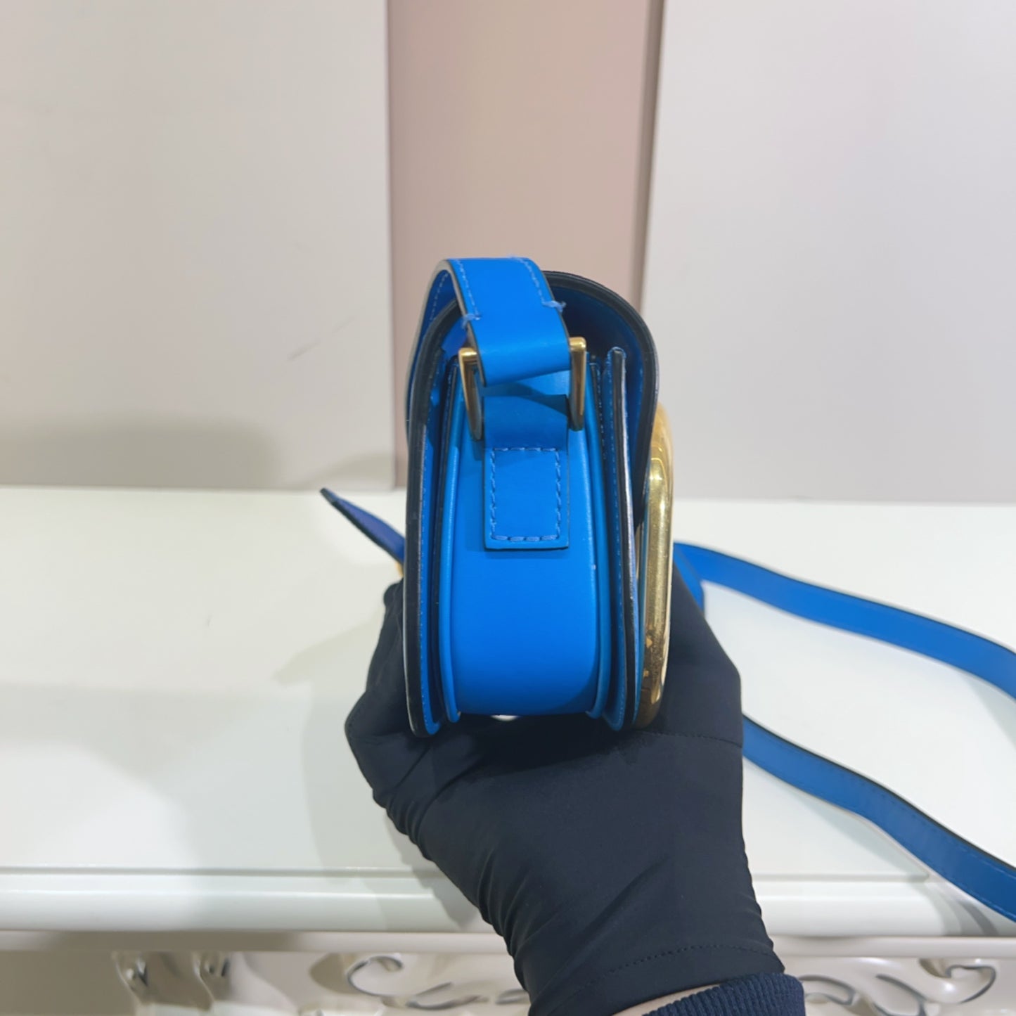 Dior + pink valentino +blue Valentino 3bags