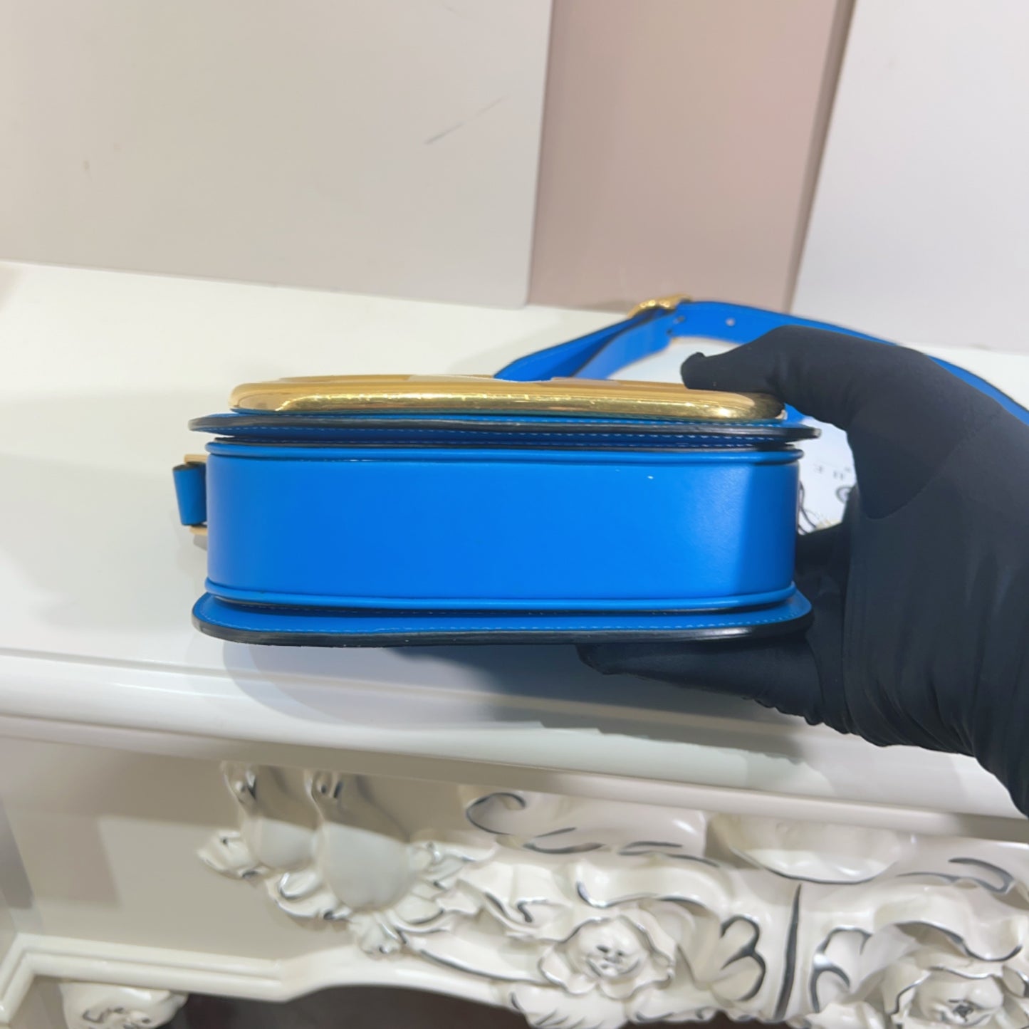 Dior + pink valentino +blue Valentino 3bags
